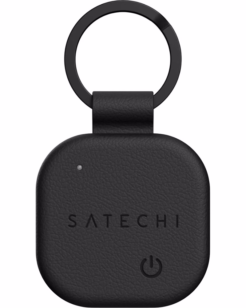 Брелок Satechi Vegan Leather FindAll Black (ST-LKCFK)